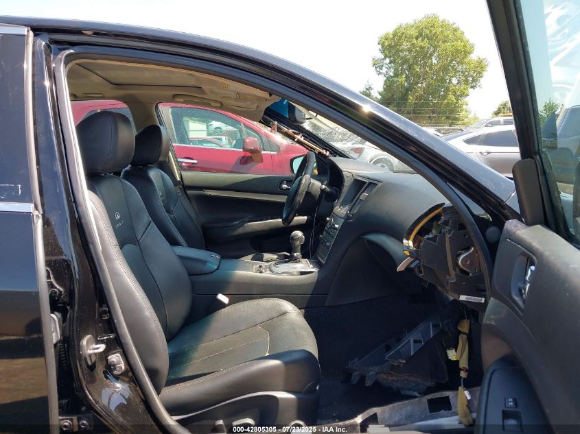 2011 Infiniti G37X VIN: JN1CV6AR5BM404490 Lot: 42805305