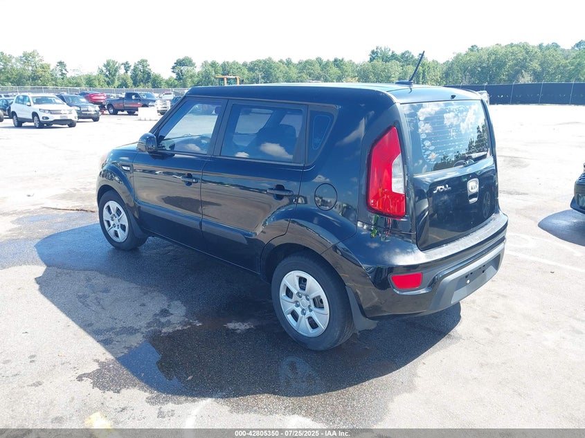 2012 Kia Soul VIN: KNDJT2A57C7400232 Lot: 42805350