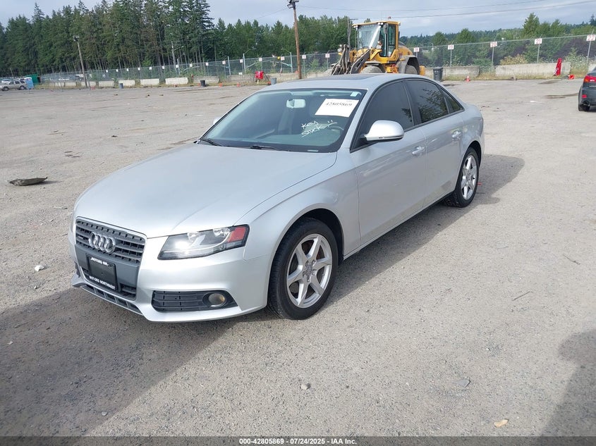 2009 Audi A4 2.0T Premium VIN: WAULF78K19A137477 Lot: 42805869