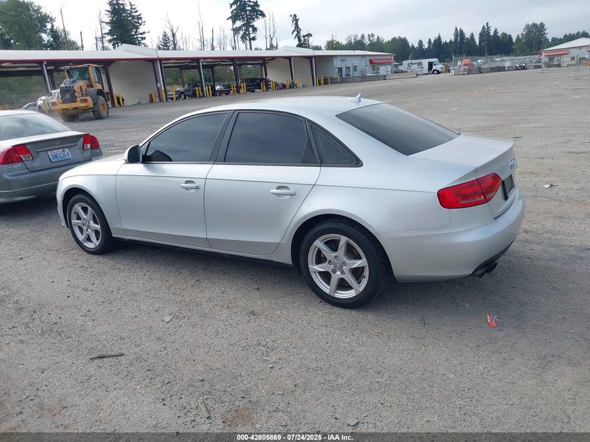 2009 Audi A4 2.0T Premium VIN: WAULF78K19A137477 Lot: 42805869