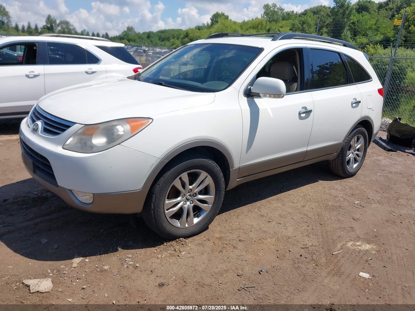 2012 Hyundai Veracruz Limited VIN: KM8NU4CC9CU185570 Lot: 42805972