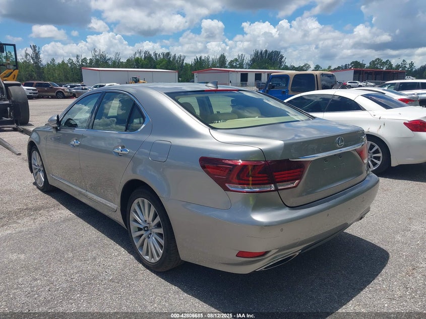 Vin: jthcl5ef3g5027459, lot: 43300118, lexus ls 460 20163