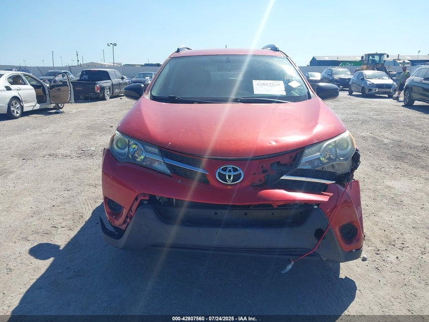 2013 TOYOTA RAV4 LE - 2T3ZFREV7DW056811