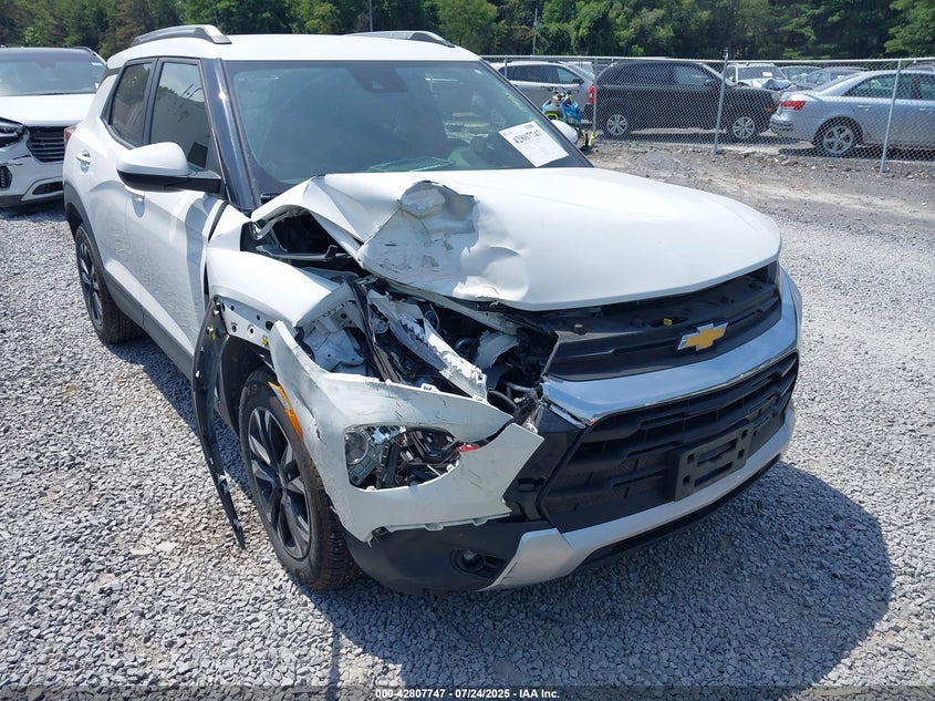 VIN KL79MPS24NB113588 2022 CHEVROLET TRAILBLAZER FWD LT