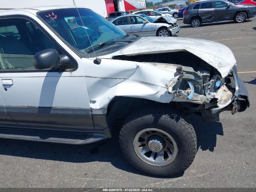 2000 Mercury Mountaineer VIN: 4M2DU86P6YUJ06184 Lot: 42807879