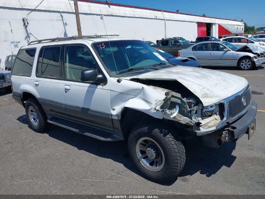 2000 Mercury Mountaineer VIN: 4M2DU86P6YUJ06184 Lot: 42807879