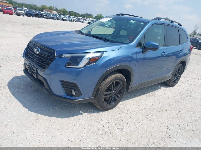 Vin: jf2skaec8nh509615, lot: 43301407, subaru forester premium 20222