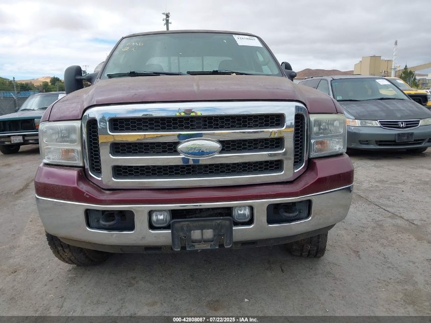 2005 Ford F-250 2005 Ford F-250 Lariat 4X4 Crew Cab Pickup VIN: 1FTSW21P45EC40063 Lot: 14084862