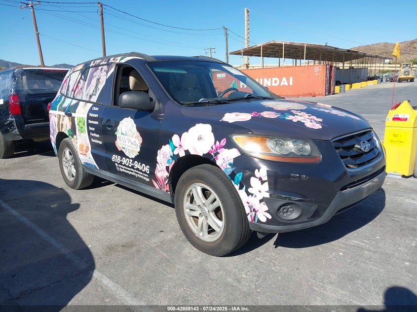5NMSG3AB6AH369274 2010 Hyundai Santa Fe Gls auction photo 1