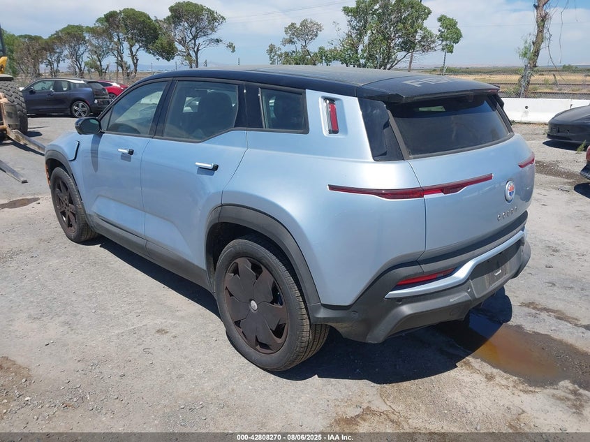 Vin: vcf1ebu22pg007658, lot: 43301703, fisker ocean extreme 20233