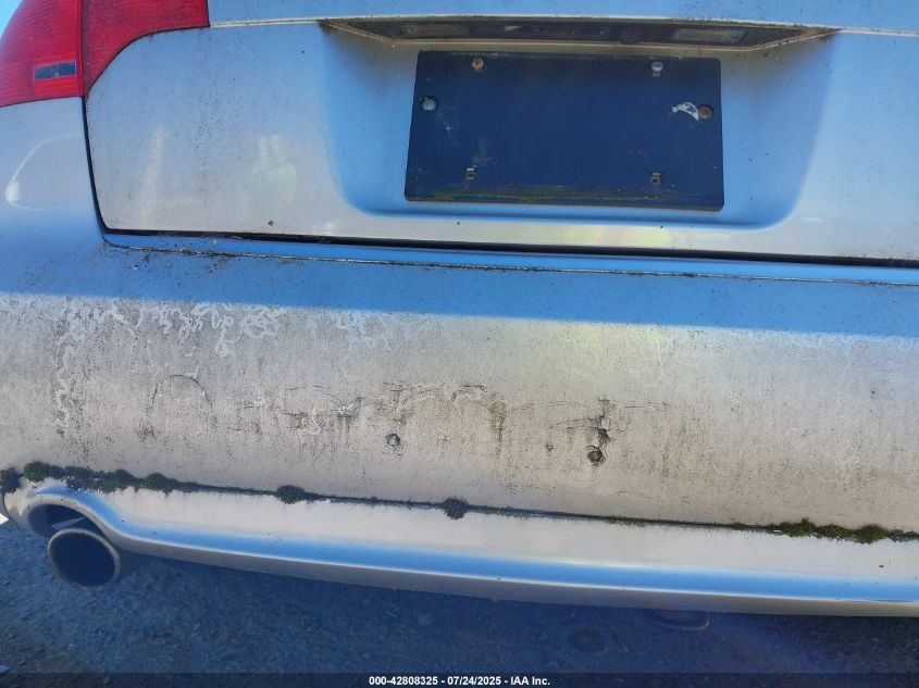 2006 Audi A4 S-Line 3.2 Quattro VIN: WAUEH78EX6A284051 Lot: 42808325