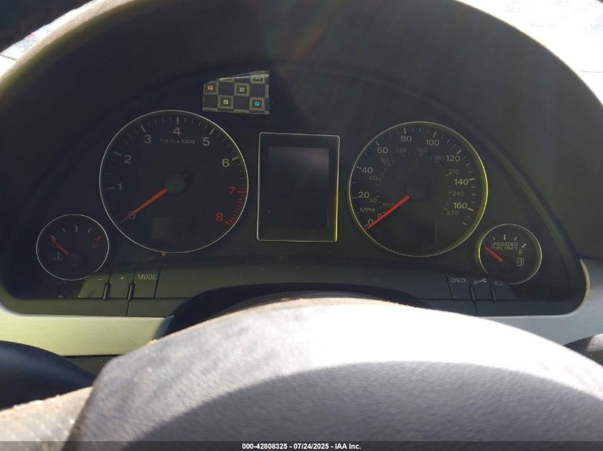 2006 Audi A4 S-Line 3.2 Quattro VIN: WAUEH78EX6A284051 Lot: 42808325