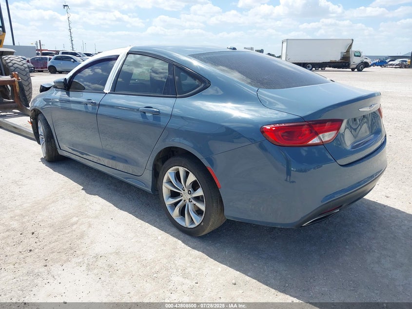 Vin: 1c3cccbb5fn657977, lot: 43301933, chrysler 200 s 20153
