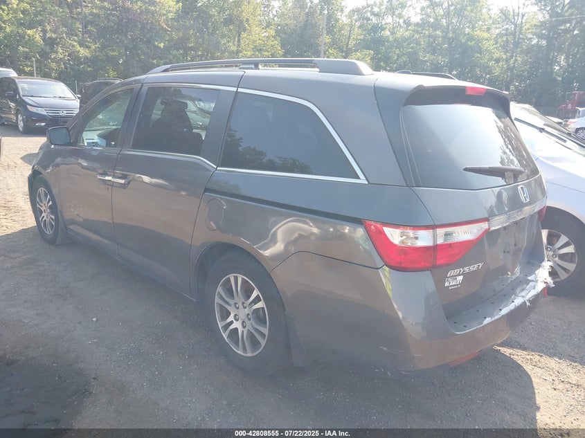 Vin: 5fnrl5h62bb039570, lot: 43301988, honda odyssey ex-l 20113