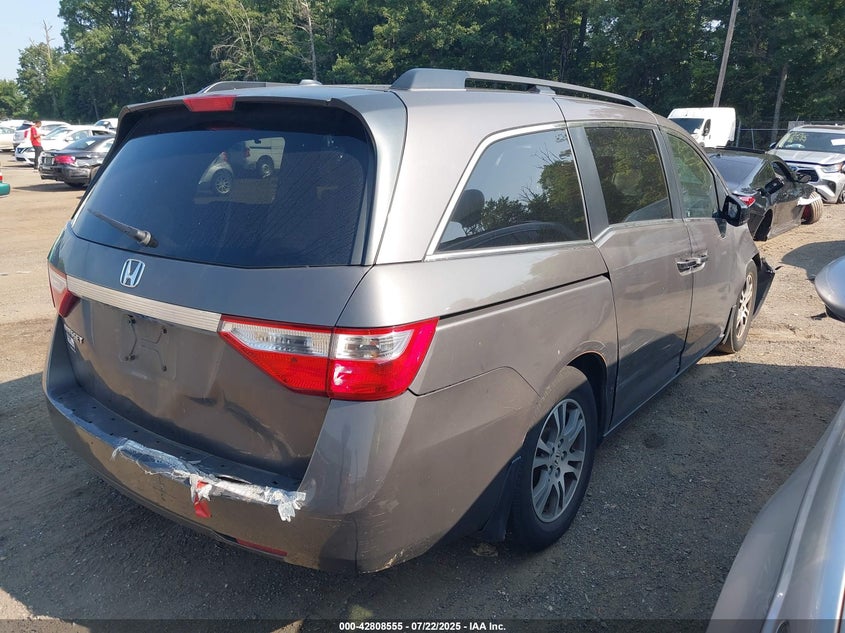 Vin: 5fnrl5h62bb039570, lot: 43301988, honda odyssey ex-l 20114