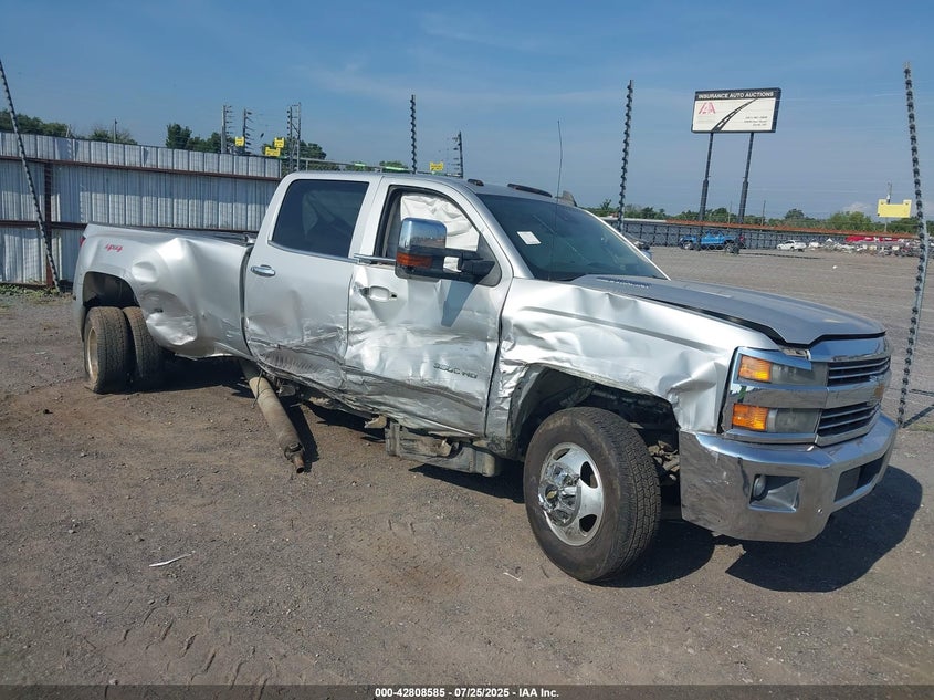 1GC4K0E86FF658941 2015 Chevrolet Silverado 3500Hd Ltz auction photo 1