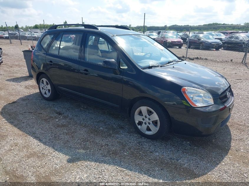 2009 Kia Rondo Lx VIN: KNAFG528X97258193 Lot: 42808717