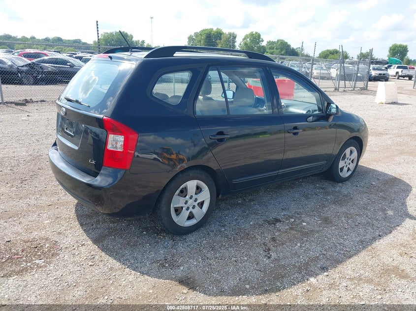 2009 Kia Rondo Lx VIN: KNAFG528X97258193 Lot: 42808717
