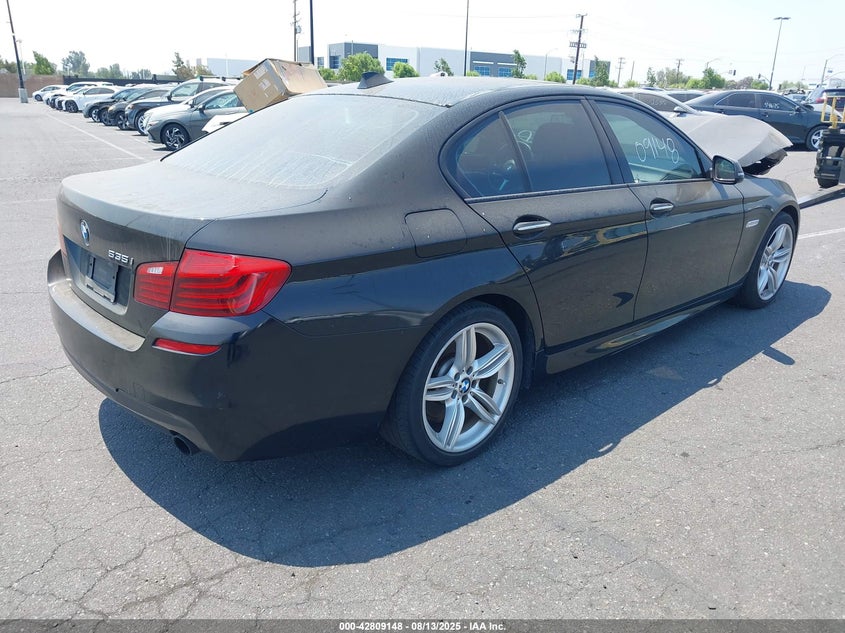 Vin: wba5b1c54ed481185, lot: 43302581, bmw 535i 20144