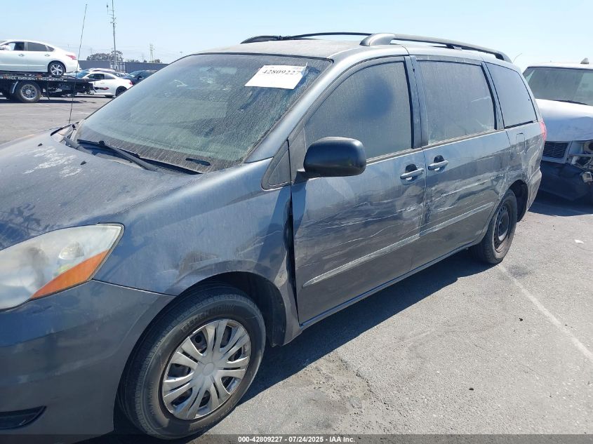 2008 Toyota Sienna Ce VIN: 5TDZK23C38S145500 Lot: 42809227