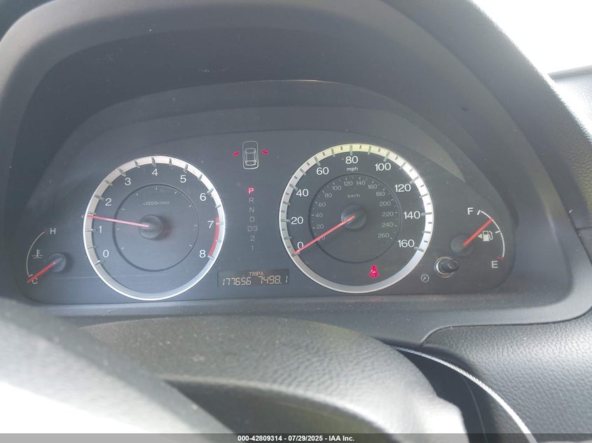 2012 Honda Accord 2.4 Lx VIN: 1HGCP2F34CA225995 Lot: 42809314