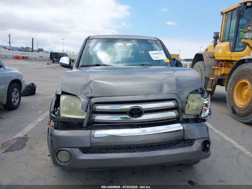 2004 Toyota Tundra Sr5 V8 VIN: 5TBET341X4S434486 Lot: 42809656