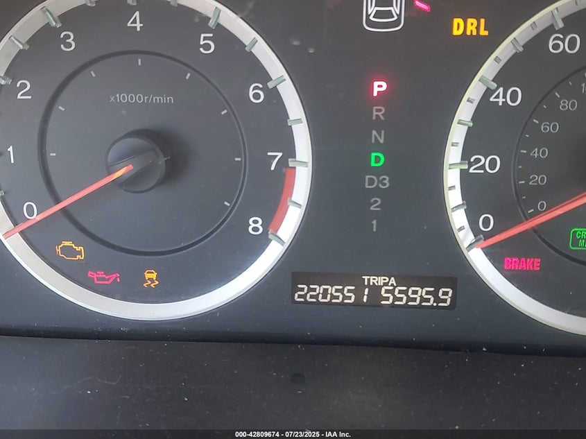 2012 Honda Accord 2.4 Ex VIN: 1HGCP2F79CA053448 Lot: 42809674