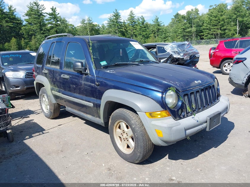 1J4GL48K86W125038 2006 Jeep Liberty Sport auction photo 1