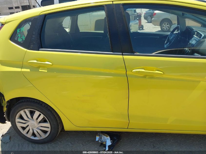 2016 Honda Fit Lx VIN: JHMGK5H58GX011737 Lot: 42809983