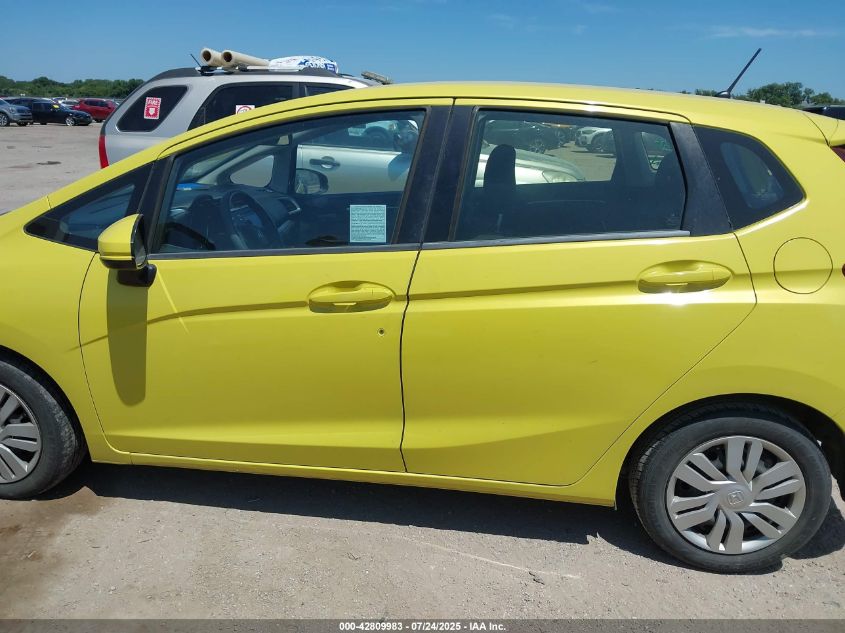 2016 Honda Fit Lx VIN: JHMGK5H58GX011737 Lot: 42809983