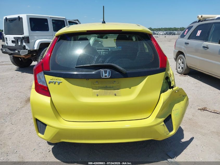2016 Honda Fit Lx VIN: JHMGK5H58GX011737 Lot: 42809983
