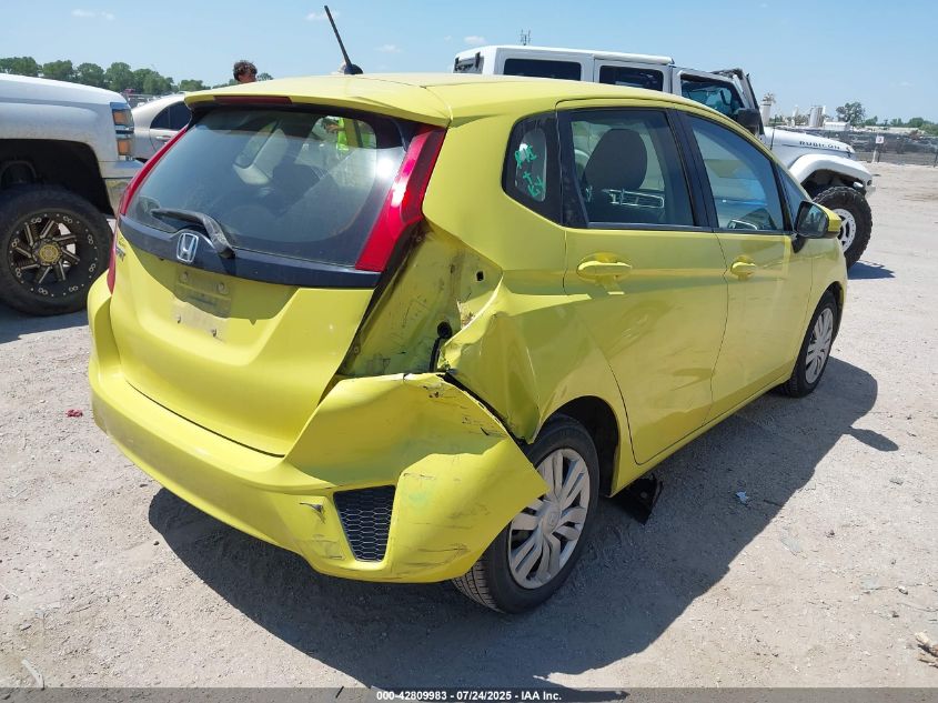 2016 Honda Fit Lx VIN: JHMGK5H58GX011737 Lot: 42809983