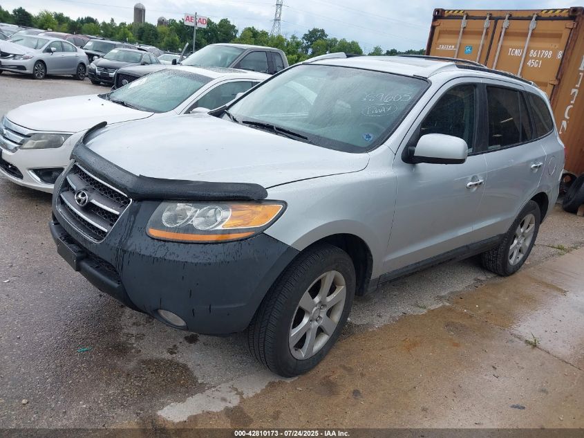2009 Hyundai Santa Fe Limited silver other gasoline 5NMSH13E29H289605 photo #3