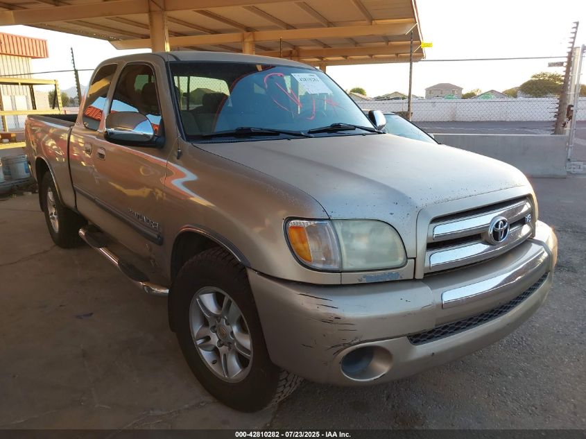 2004 Toyota Tundra Sr5 V8 VIN: 5TBRT341X4S446476 Lot: 42810282