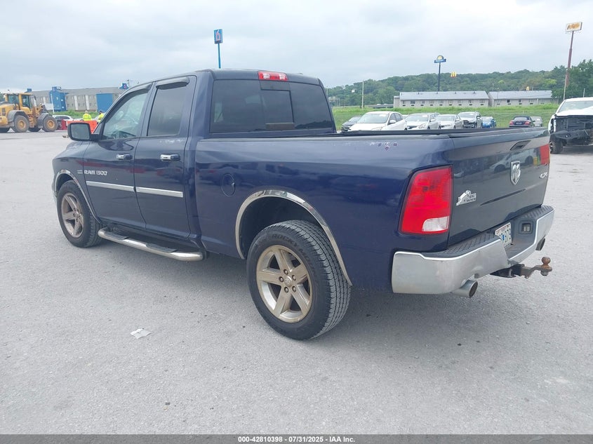 Vin: 1c6rd7gt2cs270447, lot: 43303887, ram 1500 slt 20123