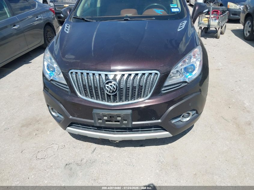 2015 Buick Encore Premium VIN: KL4CJDSB4FB128507 Lot: 42810460