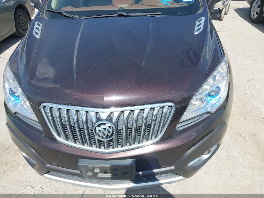 2015 Buick Encore Premium VIN: KL4CJDSB4FB128507 Lot: 42810460