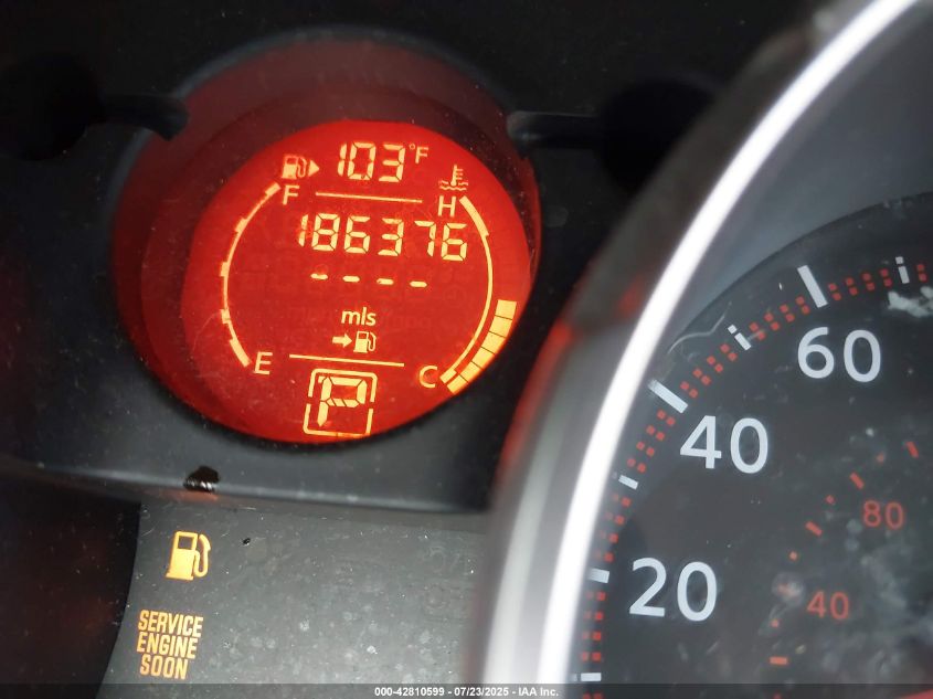 2009 Nissan Rogue Sl VIN: JN8AS58T29W060273 Lot: 42810599