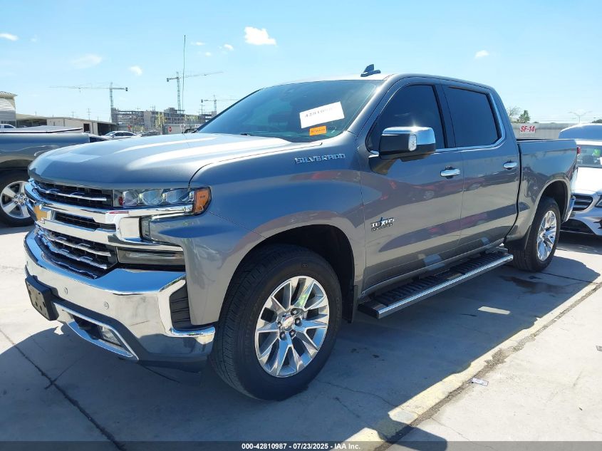 2021 CHEVROLET SILVERADO 1500 2WD  SHORT BED LTZ - 1GCPWEED7MZ120482