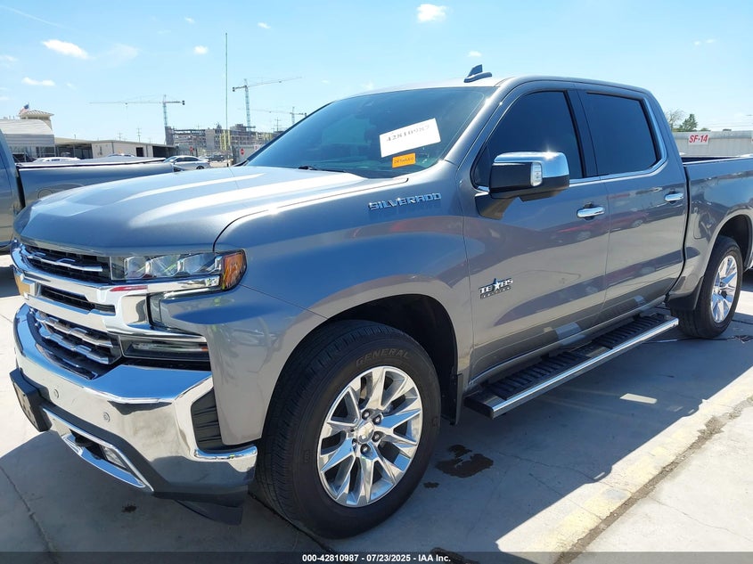 2021 CHEVROLET SILVERADO 1500 2WD  SHORT BED LTZ - 1GCPWEED7MZ120482