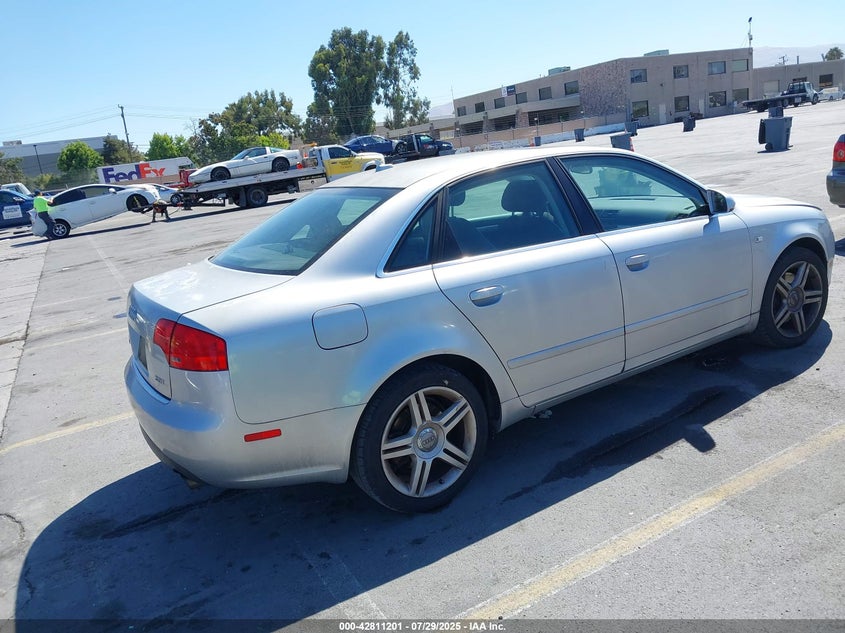 2007 Audi A4 2.0T VIN: WAUAF78E77A056322 Lot: 42811201