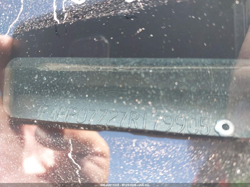 2007 Ford Fusion Se VIN: 3FAHP07Z27R179905 Lot: 42811232