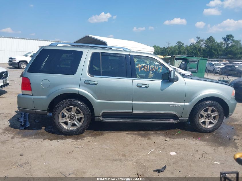 2005 Lincoln Aviator VIN: 5LMEU88H75ZJ22482 Lot: 42811247