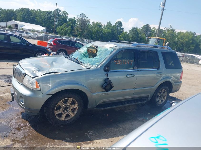 2005 Lincoln Aviator VIN: 5LMEU88H75ZJ22482 Lot: 42811247