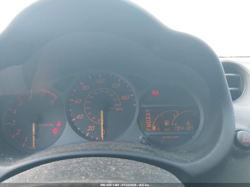 2003 Toyota Celica Gt VIN: JTDDR32T030156740 Lot: 42811468