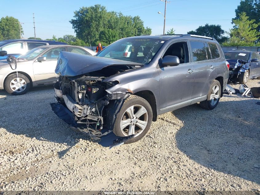 2013 Toyota Highlander Limited V6 VIN: 5TDDK3EH4DS273828 Lot: 42811601
