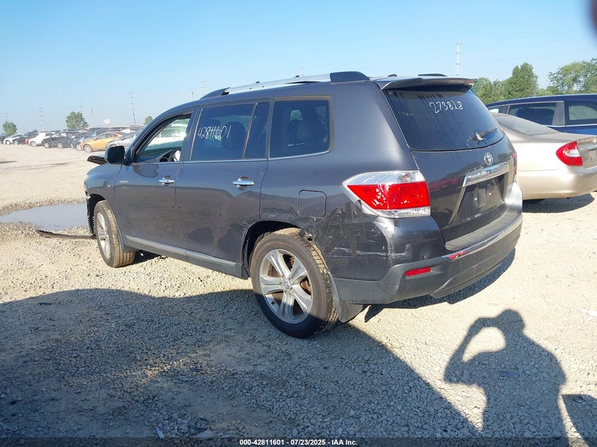 2013 Toyota Highlander Limited V6 VIN: 5TDDK3EH4DS273828 Lot: 42811601