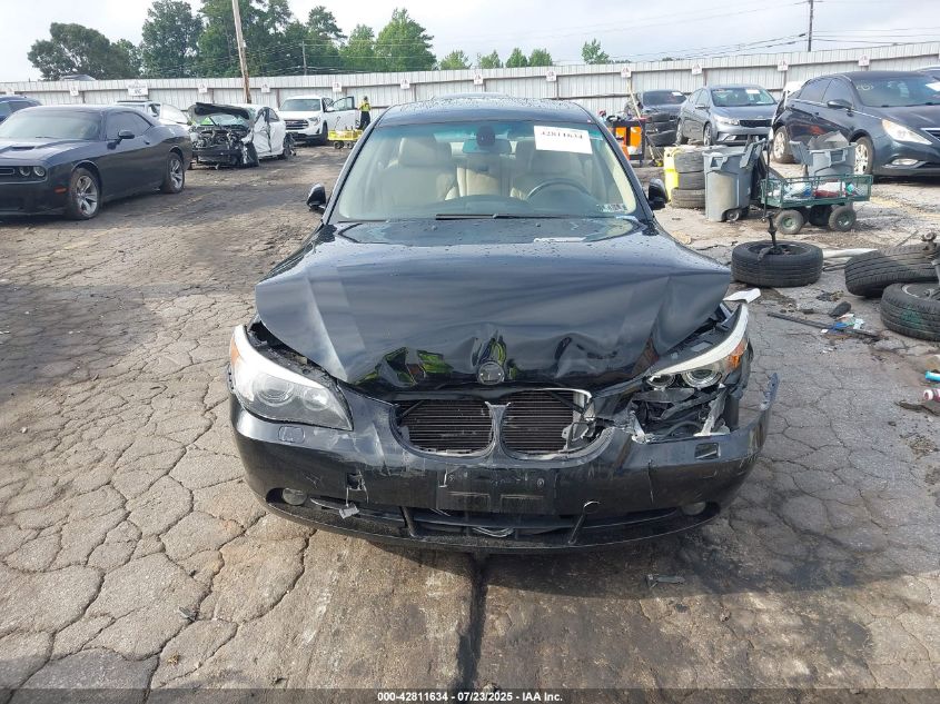 2004 BMW 525I VIN: WBANA53564B854375 Lot: 42811634