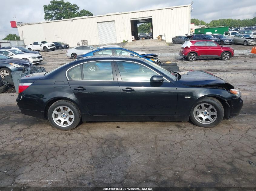 2004 BMW 525I VIN: WBANA53564B854375 Lot: 42811634