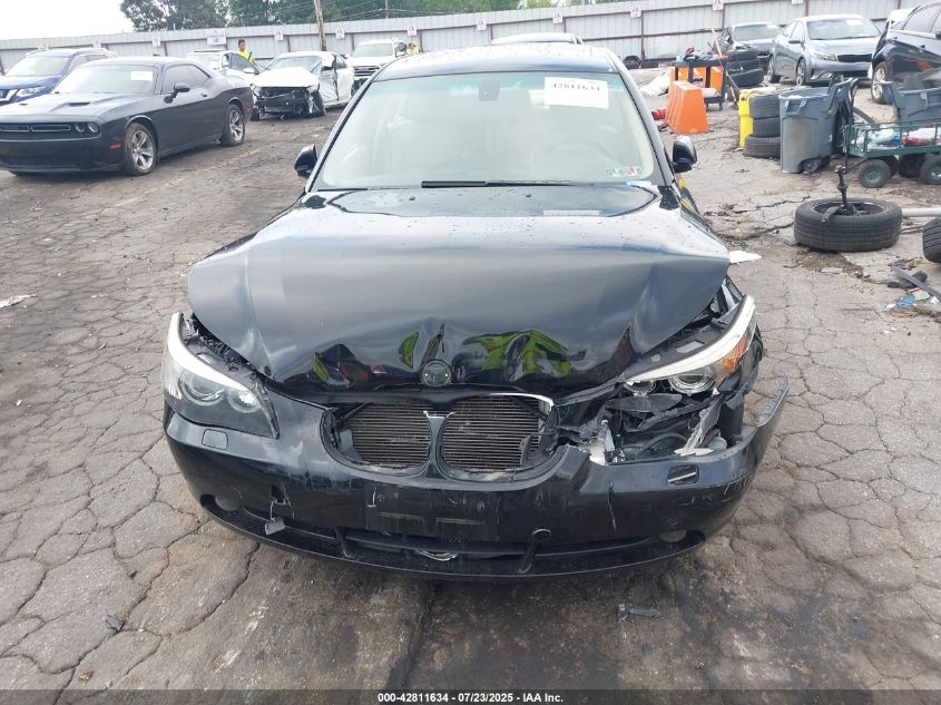 2004 BMW 525I VIN: WBANA53564B854375 Lot: 42811634